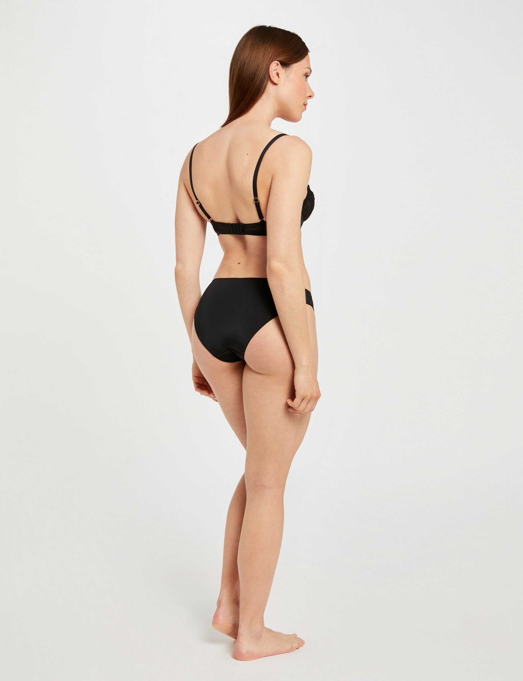 Soutien-gorge armatures noir femme - noir