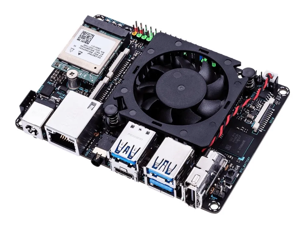 ASUS Tinker Board R - Enkelttavle-computer - Rockchip RK3399Pro / 1.8 GHz - RAM 4 GB - Blitz 16 GB - 802.11a/b/g/n/ac, Bluetooth 5.0