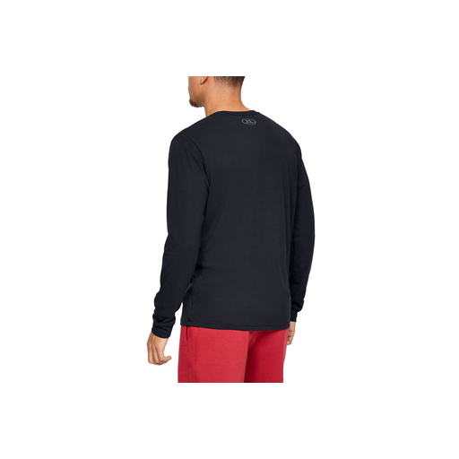 Camiseta Under Armour Sportstyle para Peito Esquerdo, Manga Longa, 1329585-001