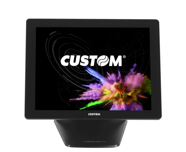 Custom PCPOS VISION15 PRO i5 - Alt-i-én - 1 x Core i5 6300U / op til 3 GHz - RAM 8 GB - SSD 128 GB - HD Graphics 520 - Gigabit Ethernet - intet OS - skærm: LED 15.1