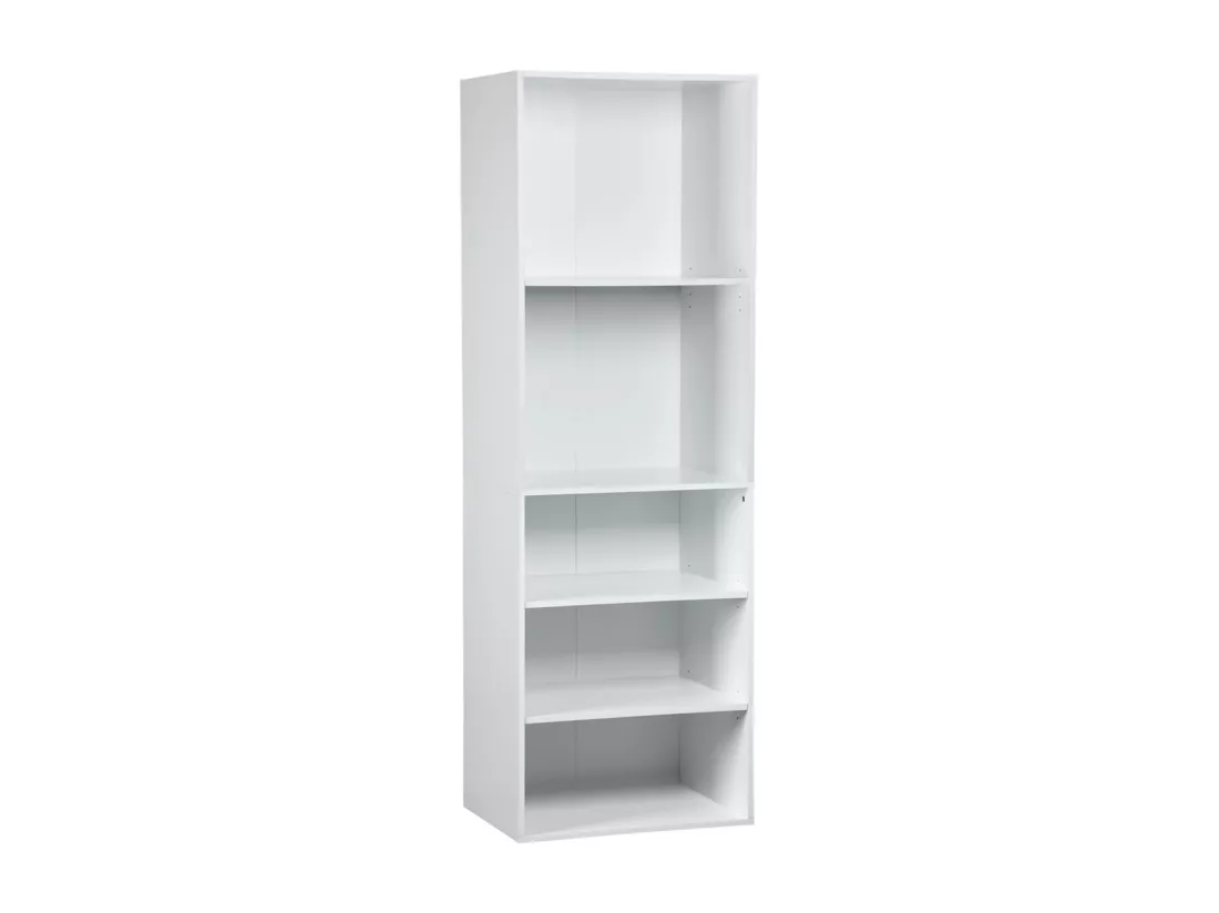 Kit dressing modulable avec 4 éléments. blanc. panneaux stratifiés