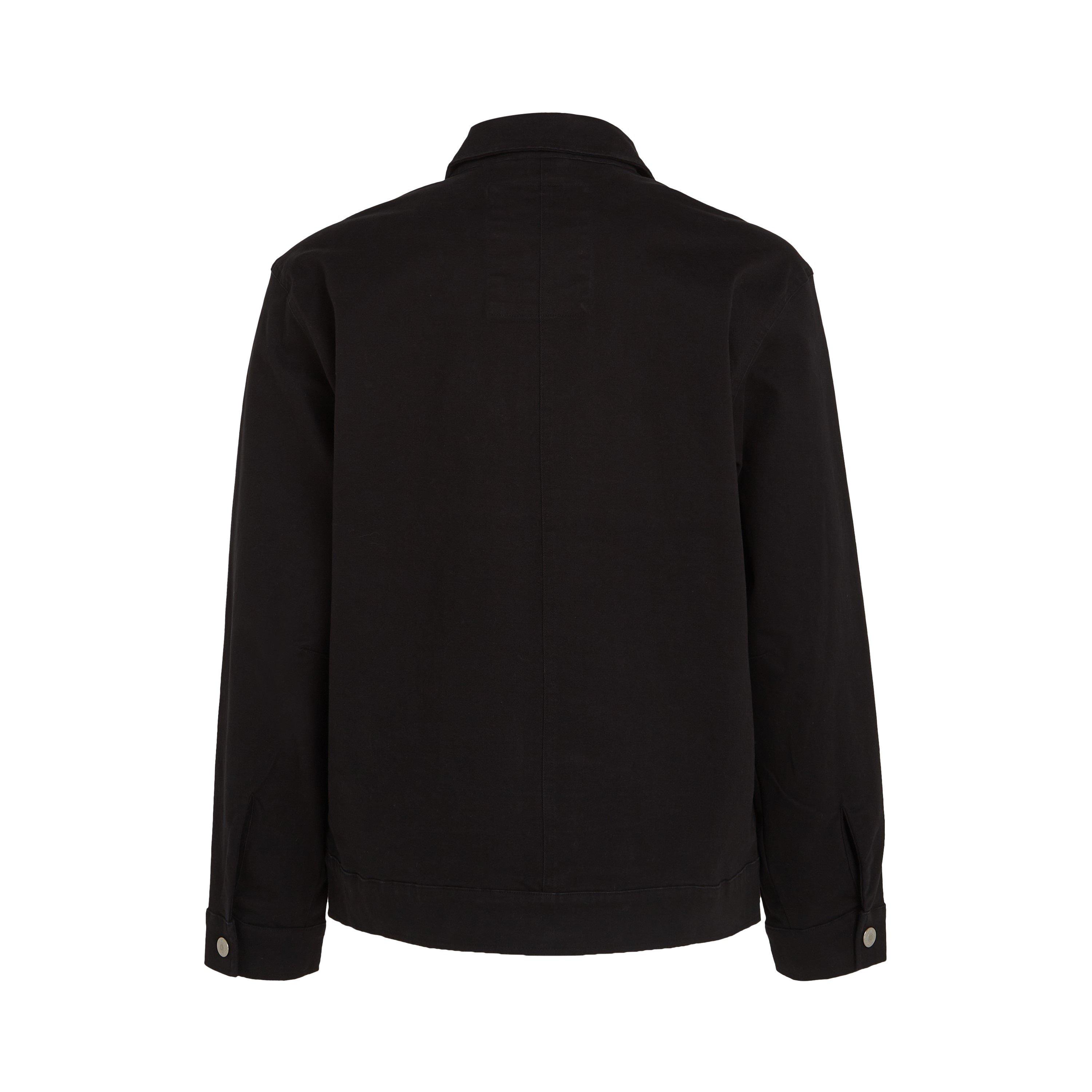 Tommy Jeans Zip-Thru Logo Embroidery Trucker Jacket