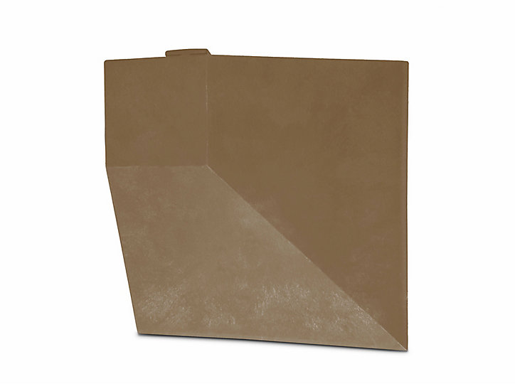 Angle de terrasse composite marron Blooma Angara