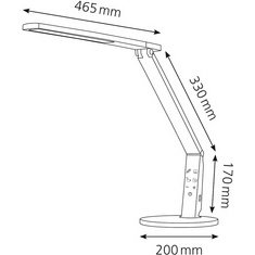 Lampe de bureau à LED Vario Plus