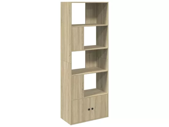 Bibliothèque chêne sonoma 70x36x189 cm bois d'ingénierie