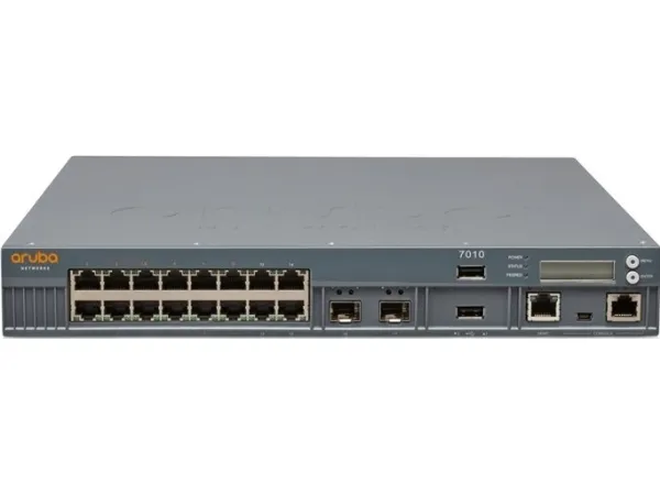 HPE Aruba 7010 (RW) Controller - Styringsenhed for netværk - 16 porte - 1GbE - 1U - rackmonterbar