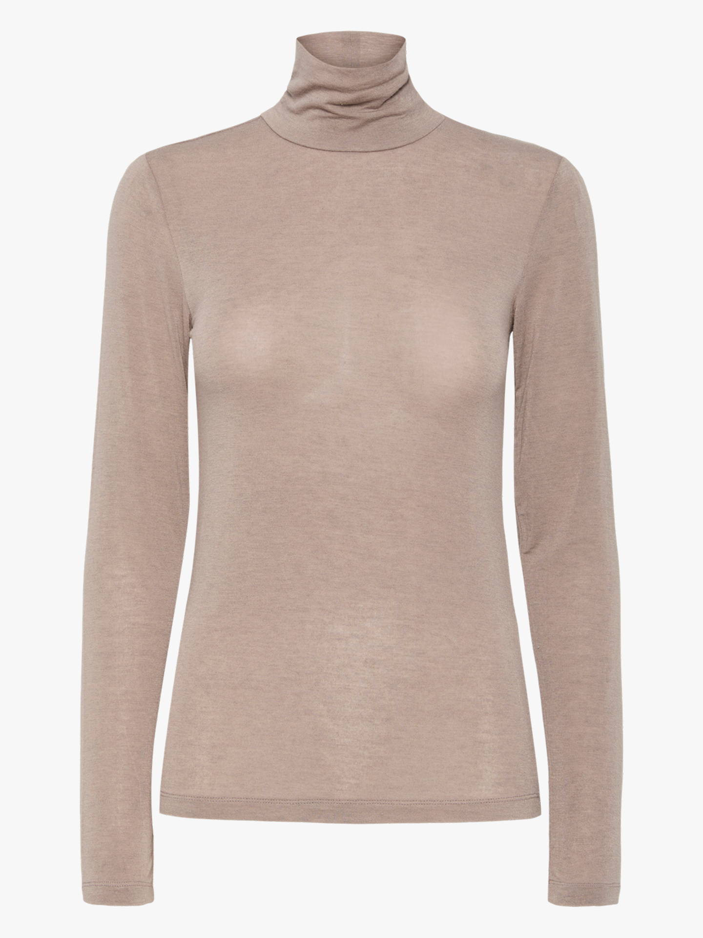 Woola Long Sleeve High Neck Top
