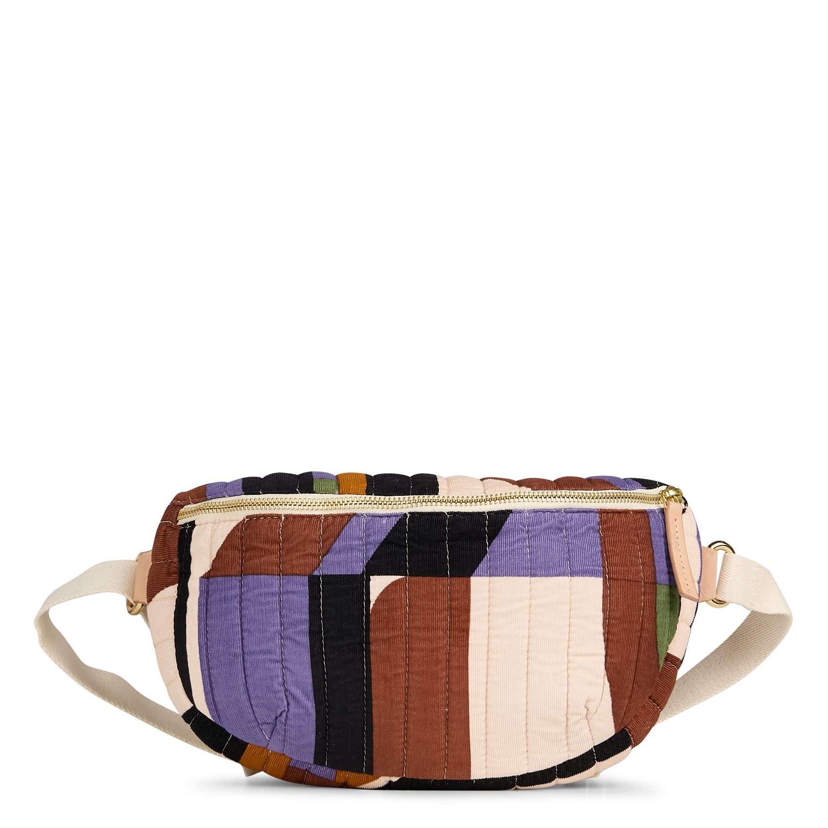CHIARA L SUPERSONIC - Banane L en velours de coton | Multicolore