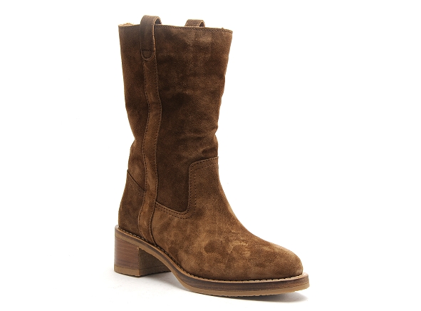 Alpe bottes talons femme 2616 marron