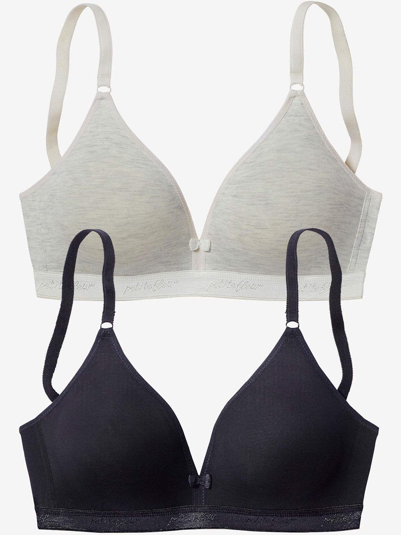 Soutien-gorge bralette lot de 2 soutiens-gorge bralette petite fleur confortables