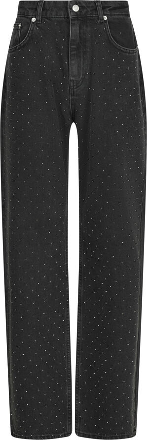 Neo Noir Simona Bedazzled Pants Black