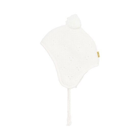 Golden Winter Chapka en tricot   Ecru Peluche        de               P'tit bisou