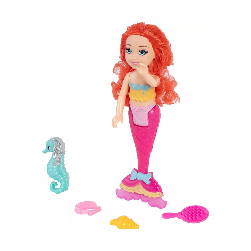 Poupée Calypso la sirène 24 cm avec accessoires (coloris aléatoire)