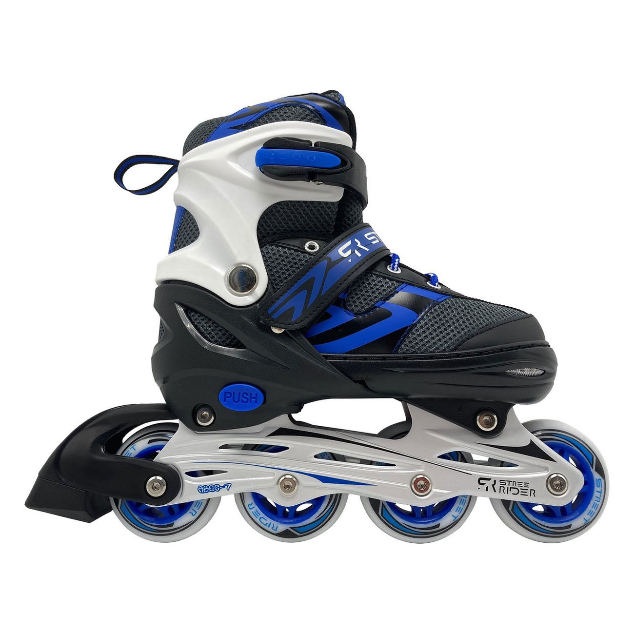Skeelers Blauw/Zwart, maat 33-36
