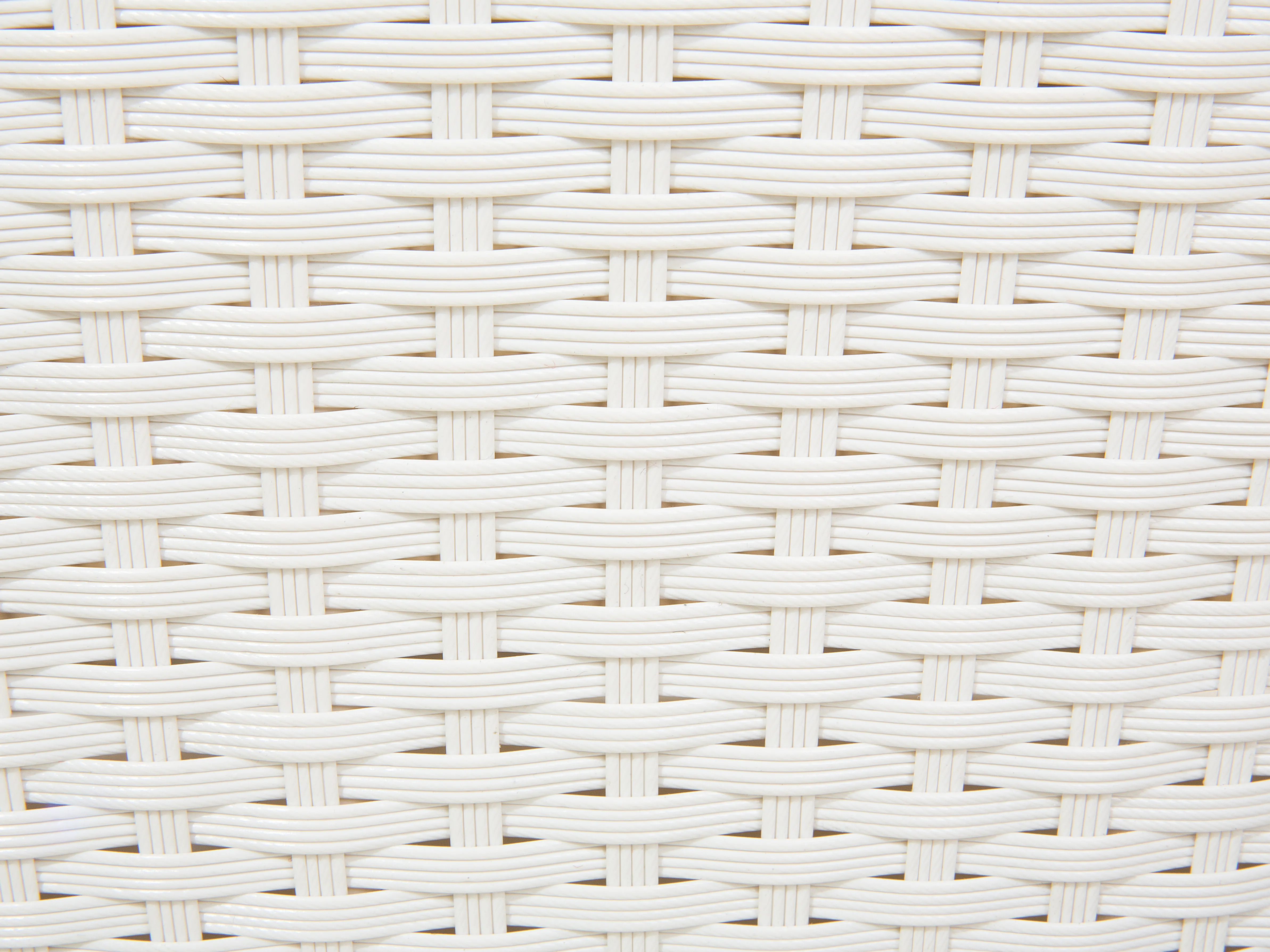 Zonne-eiland SYLT PE rotan Wit