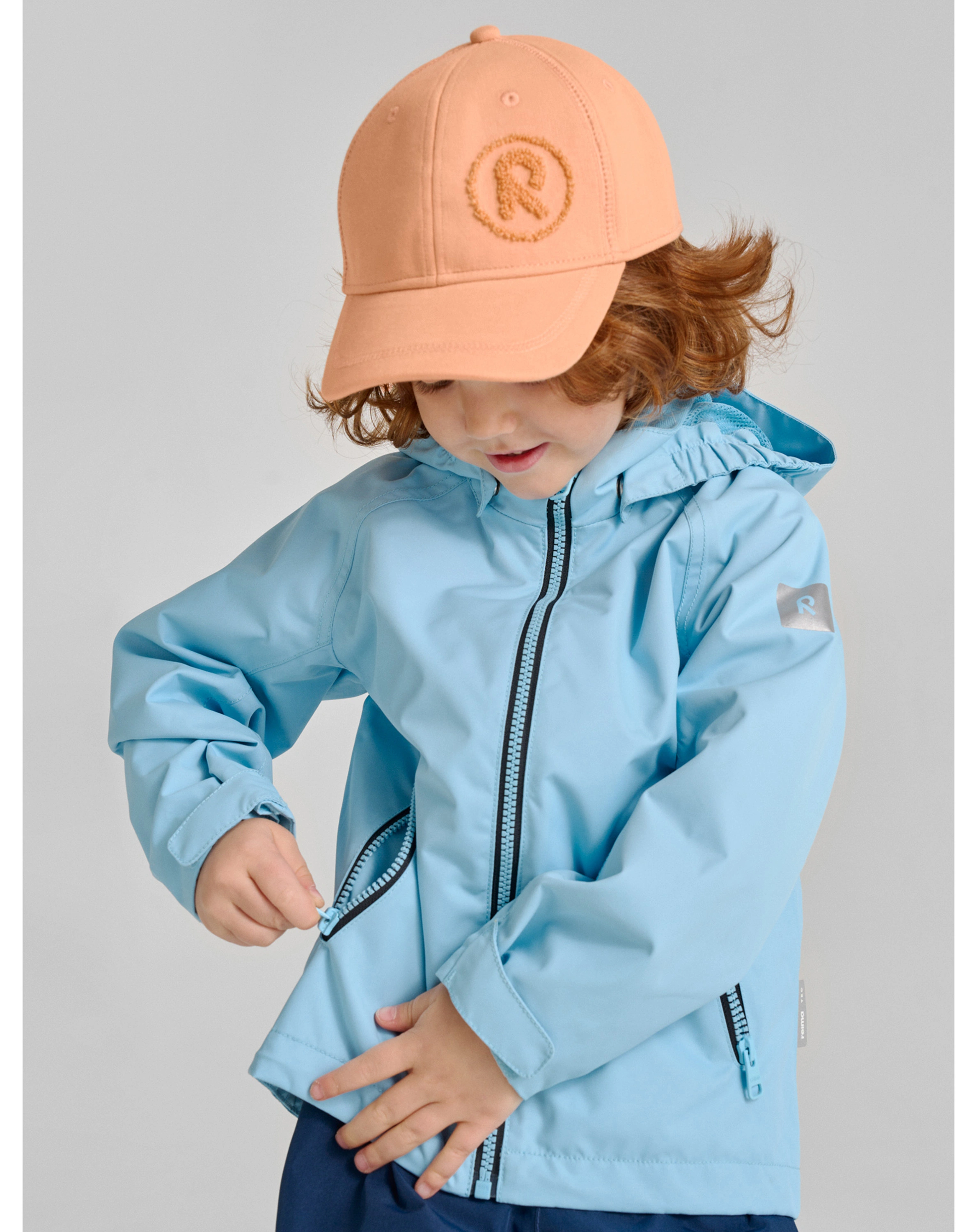 Basecap KUPUNI in orange peach