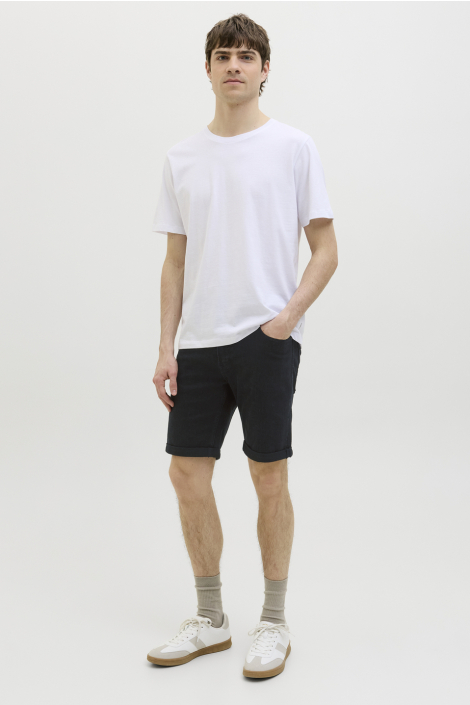 JJ Rebel zwarte heren korte broek