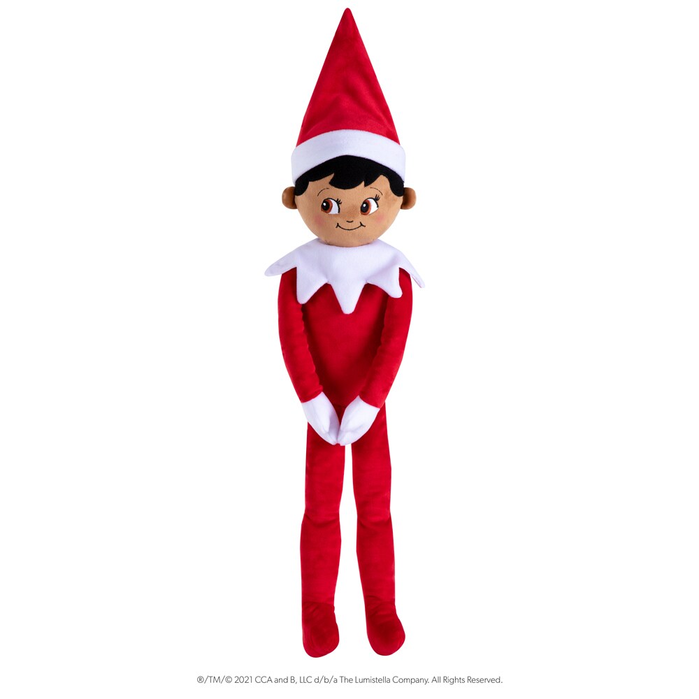 Elf on the Shelf The Elf on the Shelf® Elf Plushee Pals® Huggable Junge Braune Augen