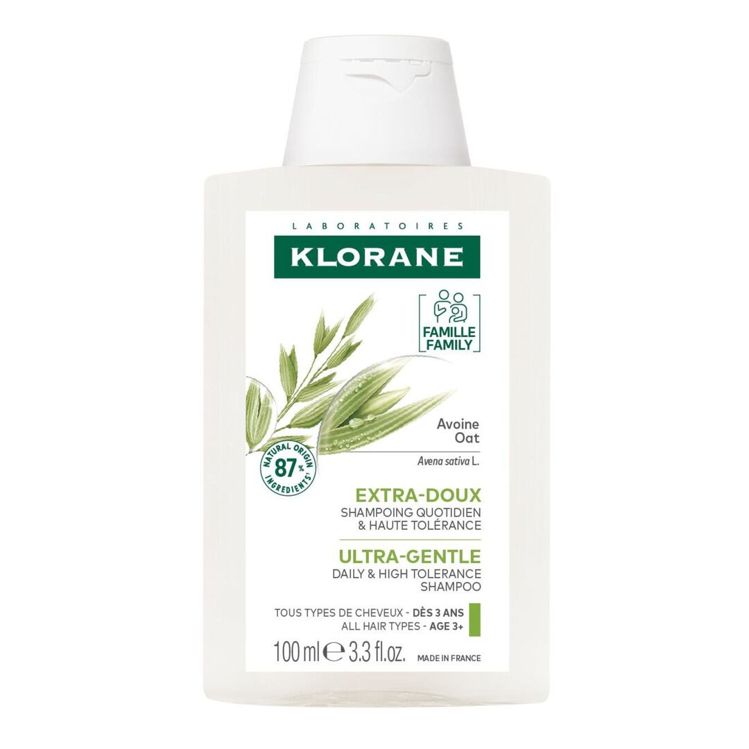 KLORANE  Champô Aveia Ultra-Suave Cabelo Normal - 100ml