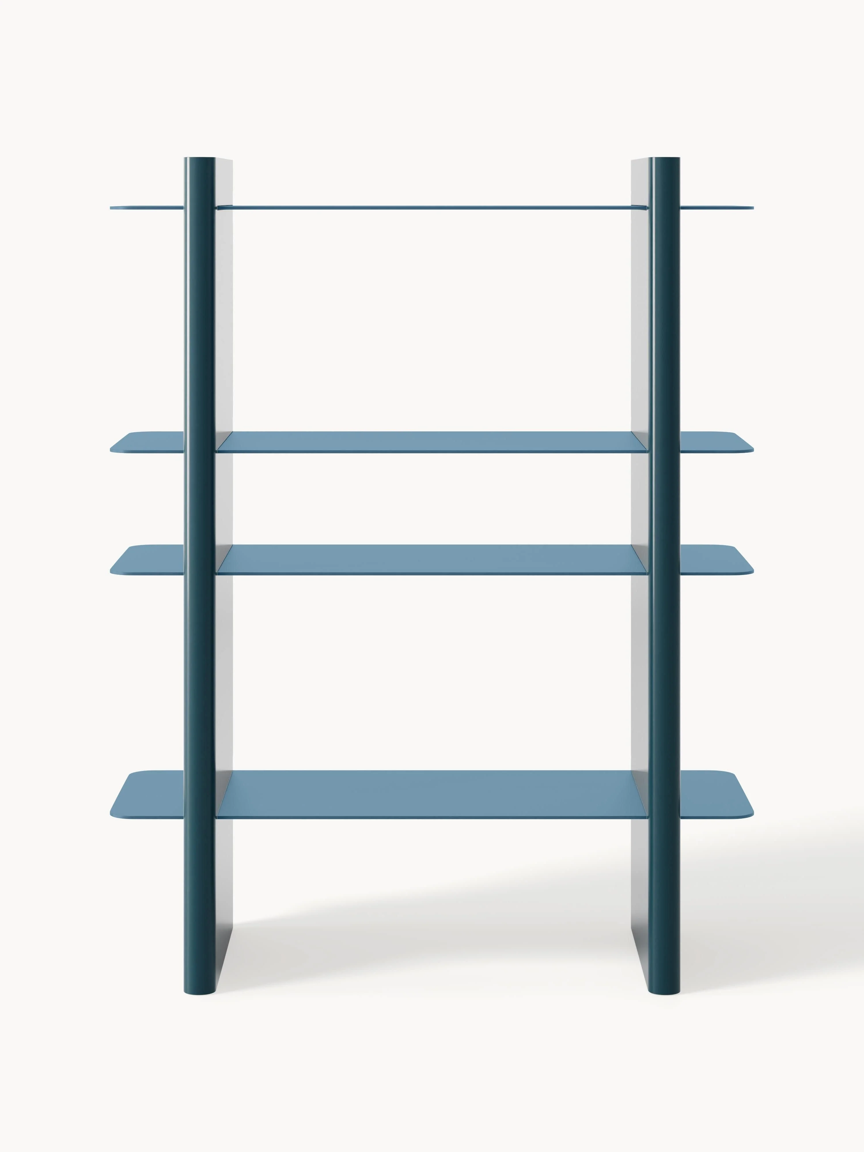 Wandkast Rami met metalen elementen