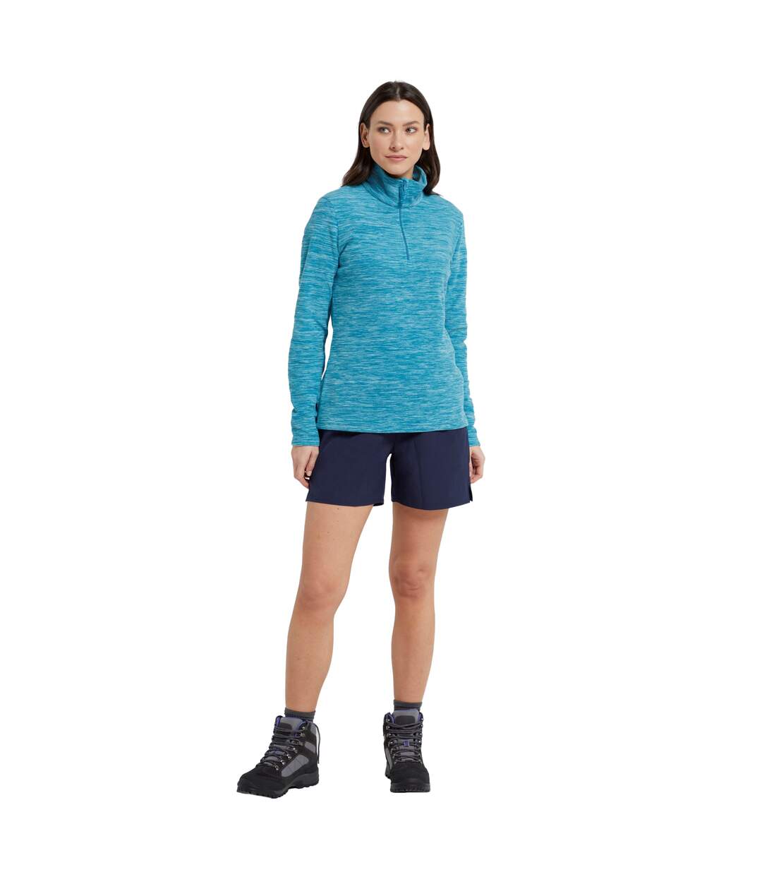 Mountain Warehouse - Haut polaire SNOWDON - Femme (Gris) - UTMW1459