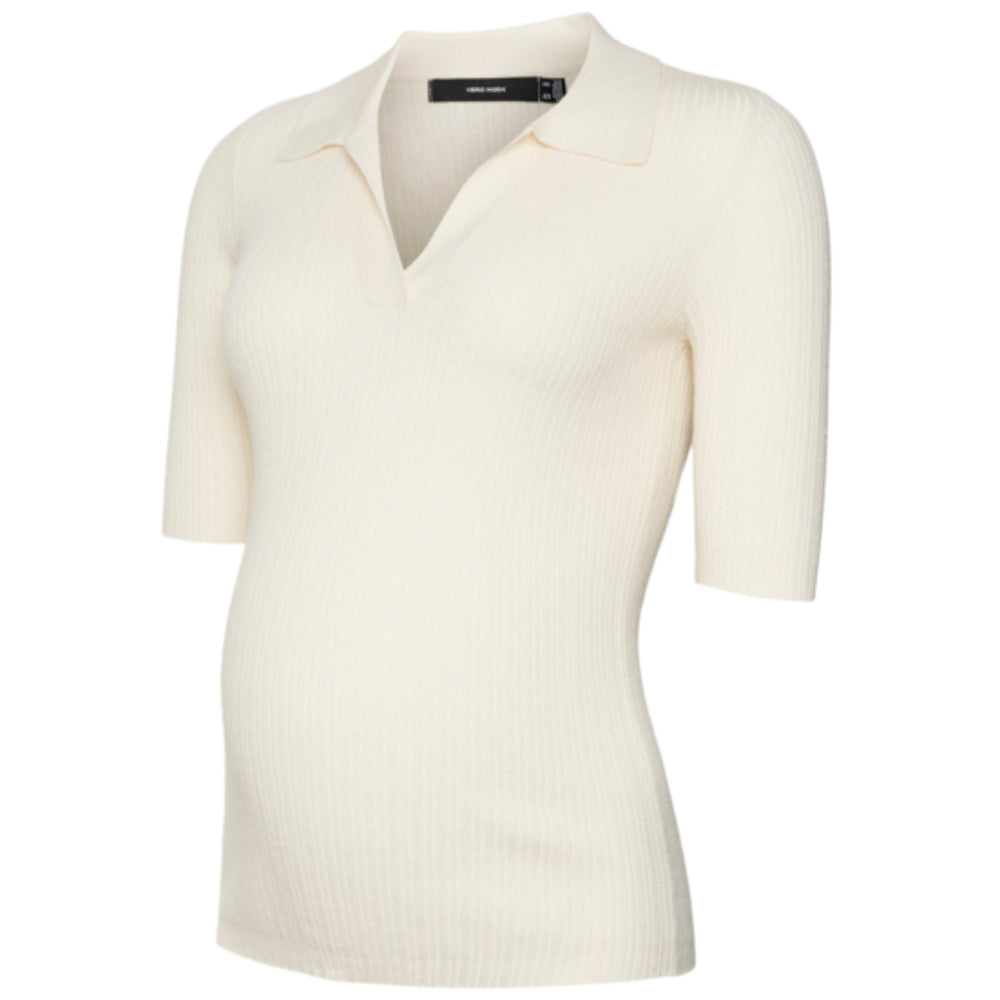 Køb Vero Moda Maternity Birch Holly Polo Pullover Noos