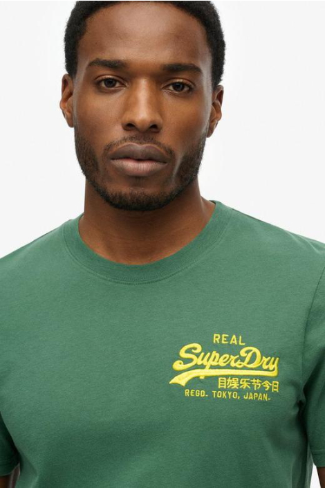 Superdry groene heren t-shirt