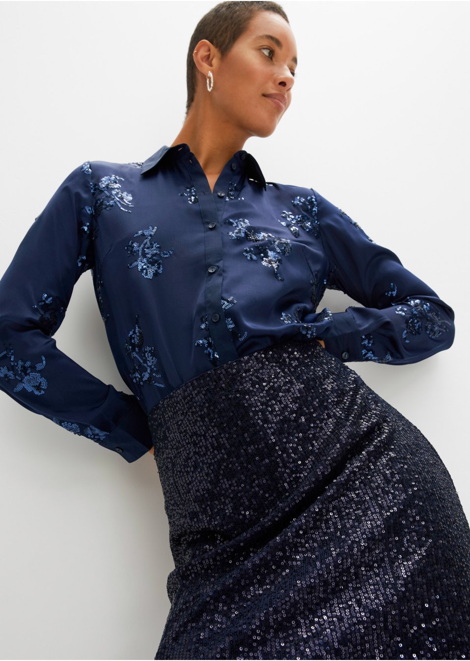 Jupe à sequins