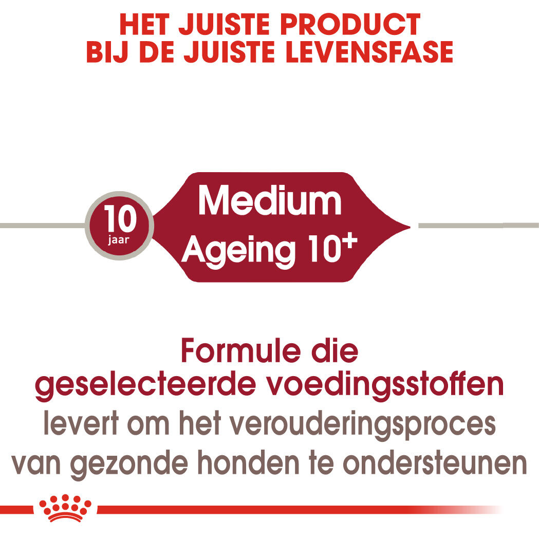 Royal Canin Medium Ageing 10  - Hondenvoer - 3 Kilogram - gevogelte