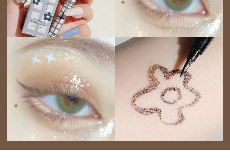 xixi - Slanke vloeibare eyeliner - 1-4