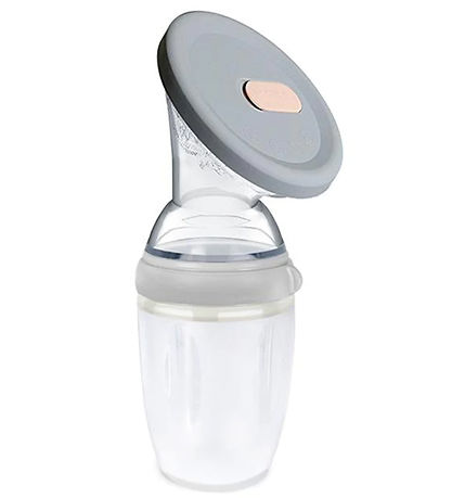 Haakaa Milchpumpe m. Lyoke - 160 ml - Grau