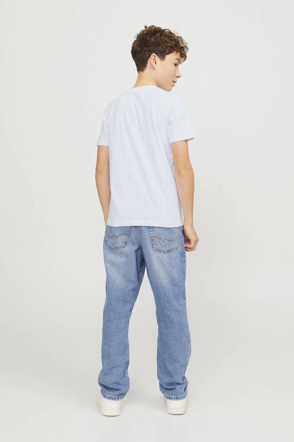 JACK & JONES T-shirt JORHEAVENS met printopdruk wit