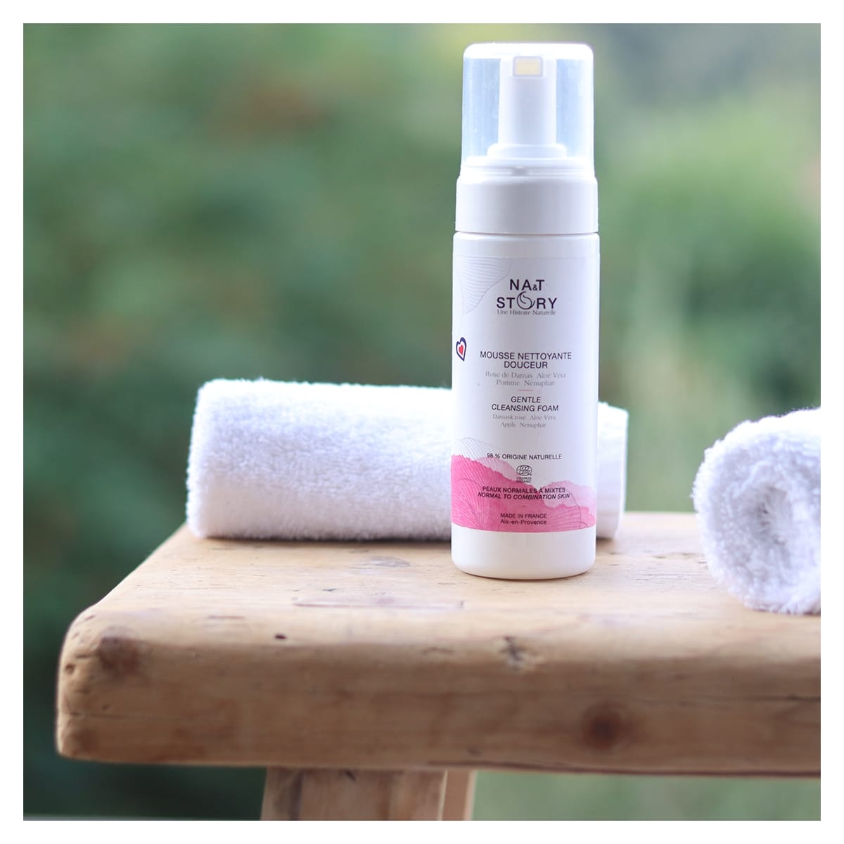 NA & T STORY Mousse Nettoyante Douceur A L'Eau de Rose de Damas