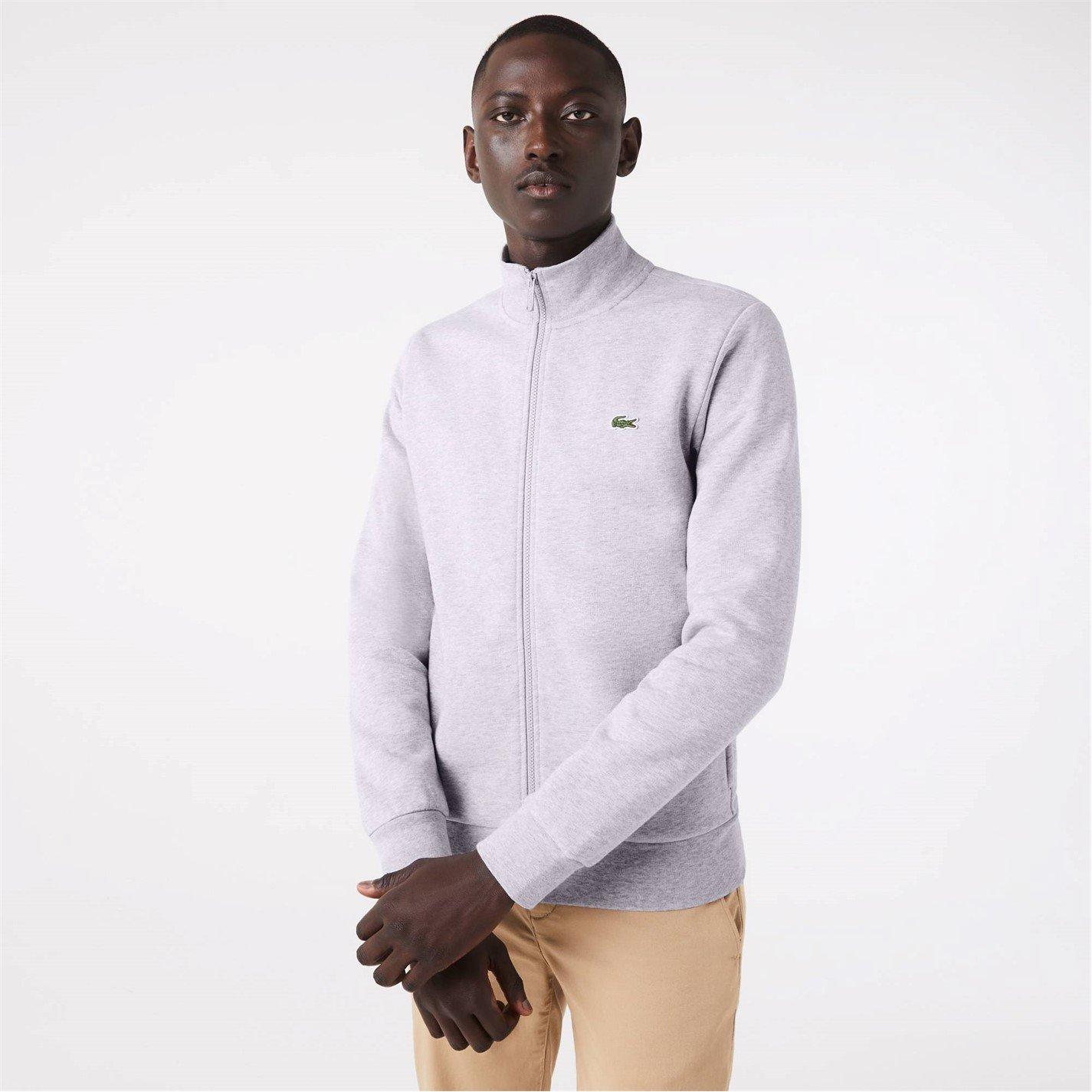Lacoste Full Zip Funnel Sweatshirt