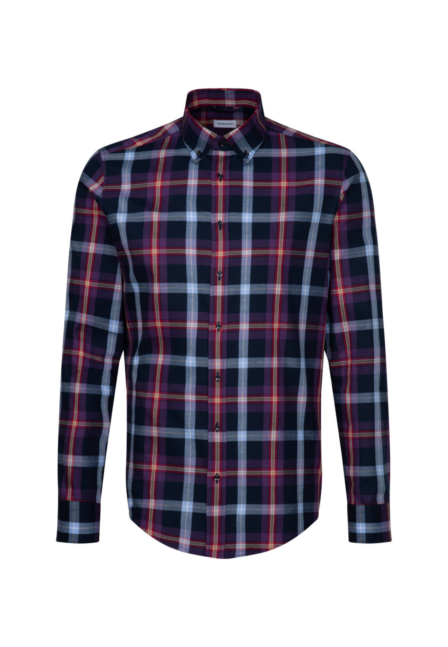Seidensticker| Herren Flanellhemd Slim