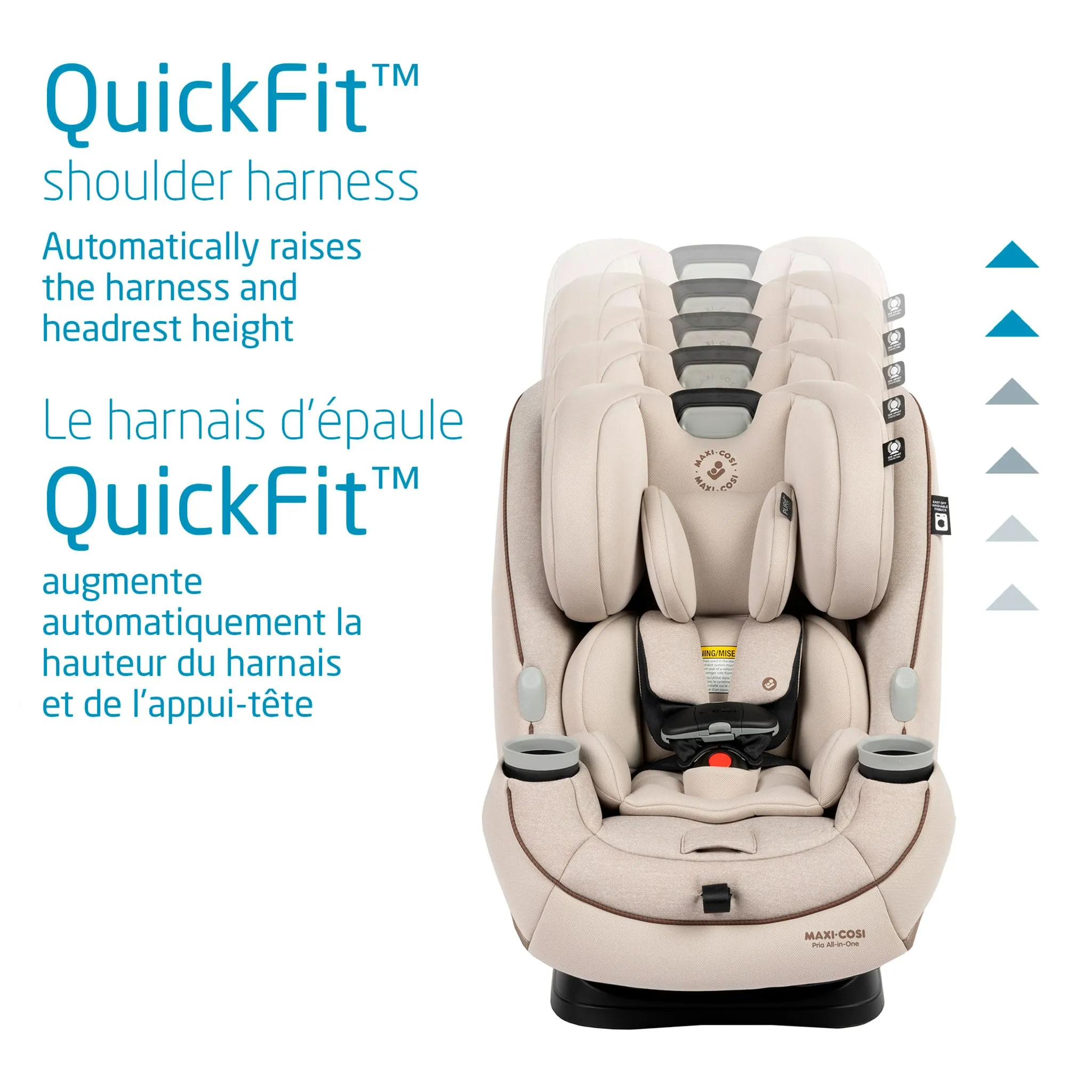Maxi-cosi Siège d'Auto Pria All-in-one 4-100lb - Desert Wonder