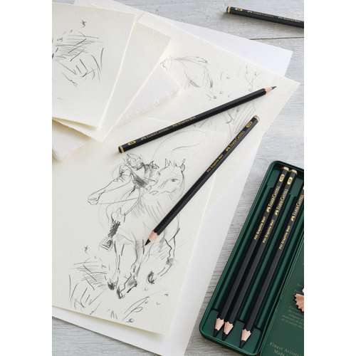 FABER-CASTELL Pitt Graphite Matt im Metall-Etui