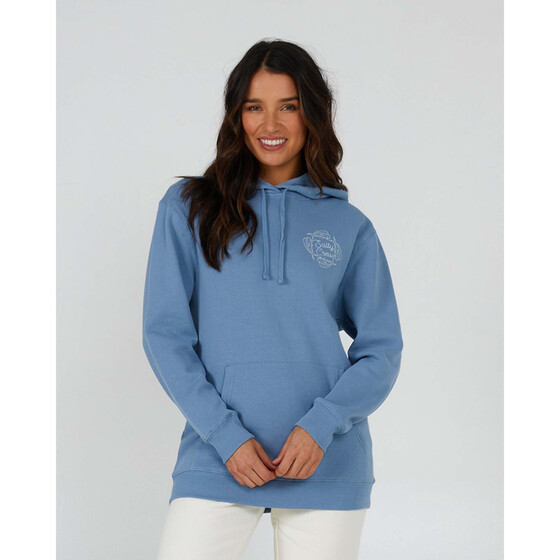 Salty Crew Drawn In Circles Hoody Bluestone Women FA24
