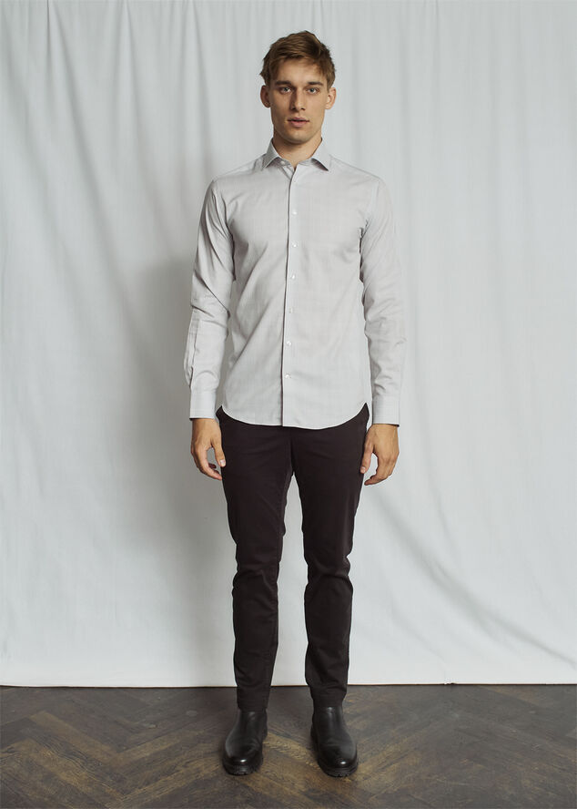 Bruun & Stengade BS Glan Modern Fit Shirt Sand