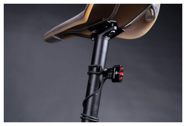 Éclairage Arrière Supernova Airstream Tail Light 2 Tige de Selle Noir