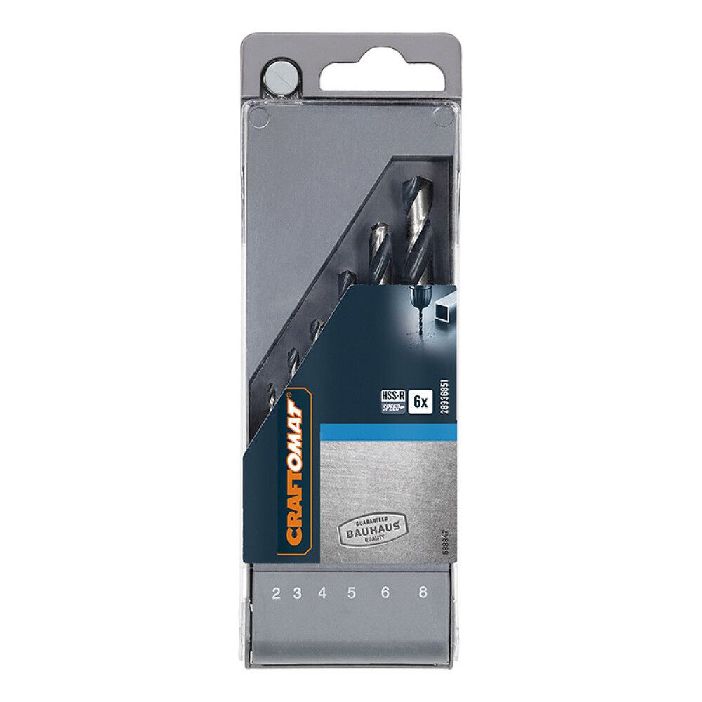BORSETT CRAFTOMAT HSS-SPEED 2-8MM 6 DELER