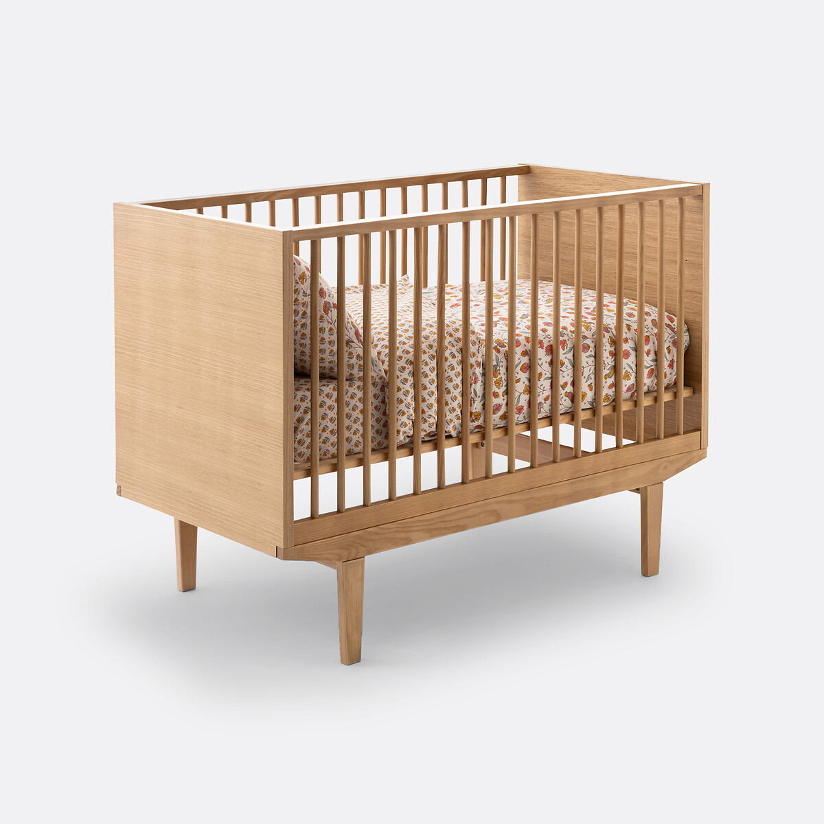 LA REDOUTE INTERIEURS<br>Cama de bebê com estrado de ripas ajustável, Elyo