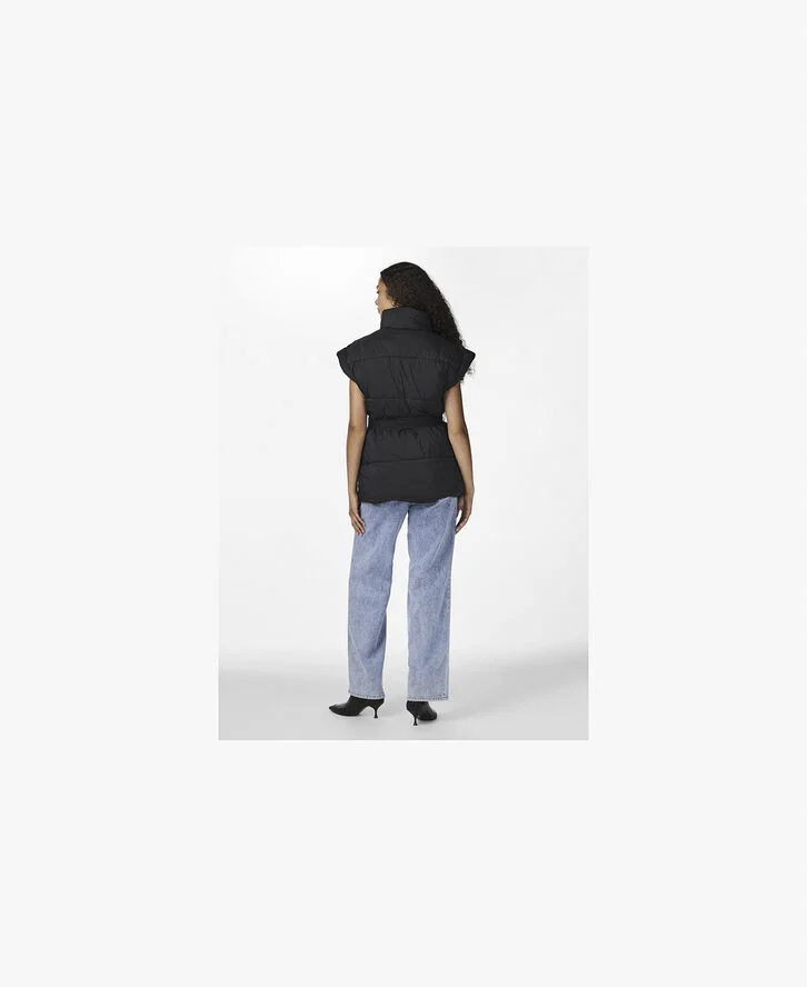 YAS YASMERLA PADDED VEST S. NOOS Sort
