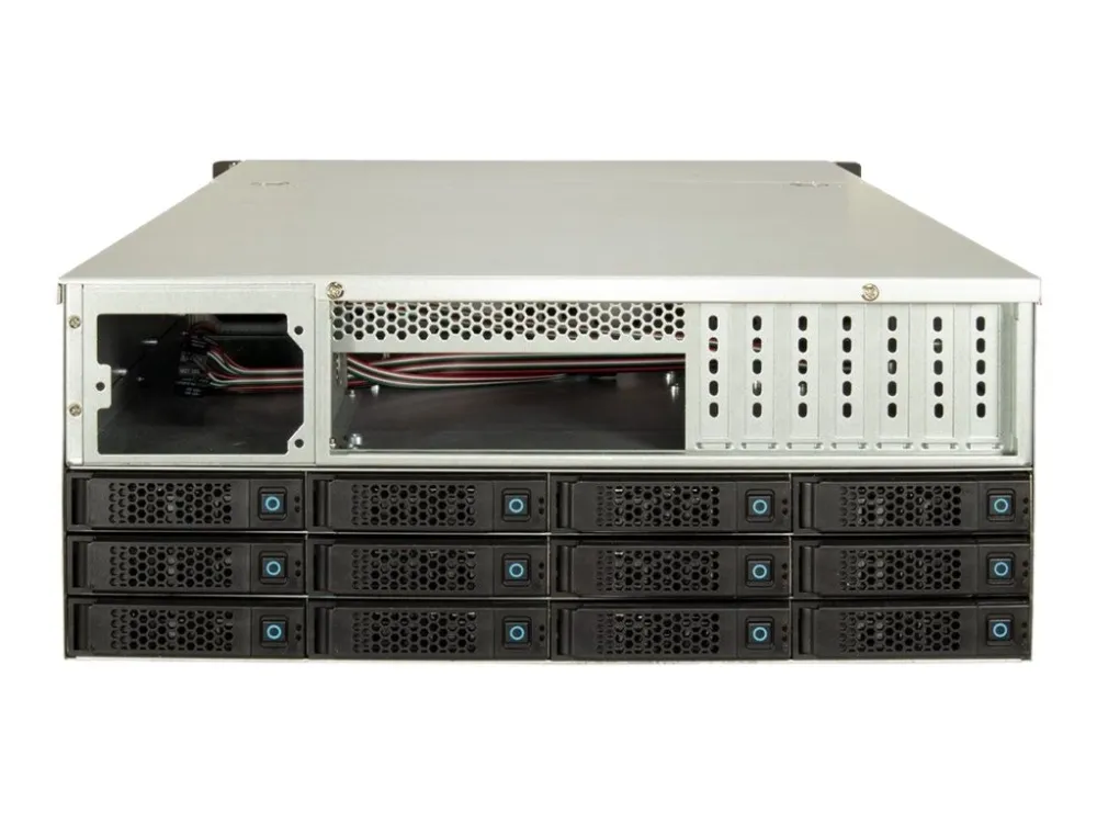 Inter-Tech IPC 4U-4736 - Rack-monterbar - 4U - SSI EEB - ingen strømforsyning (ATX) - USB