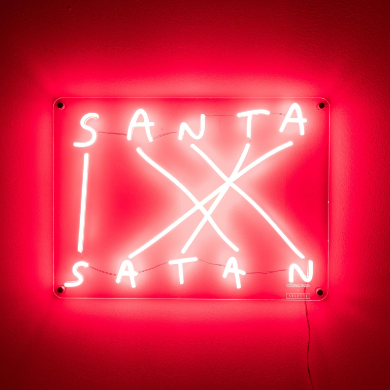 Seletti Connection wandlamp Santa-Satan