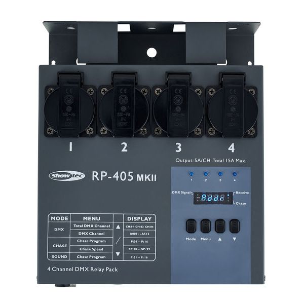 Showtec RP-405 MKII Relay Pack