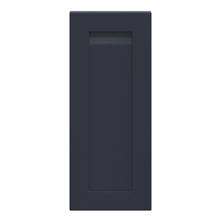 Porte de meuble de cuisine Garcinia bleu mat l. 30 cm x H. 72 cm GoodHome