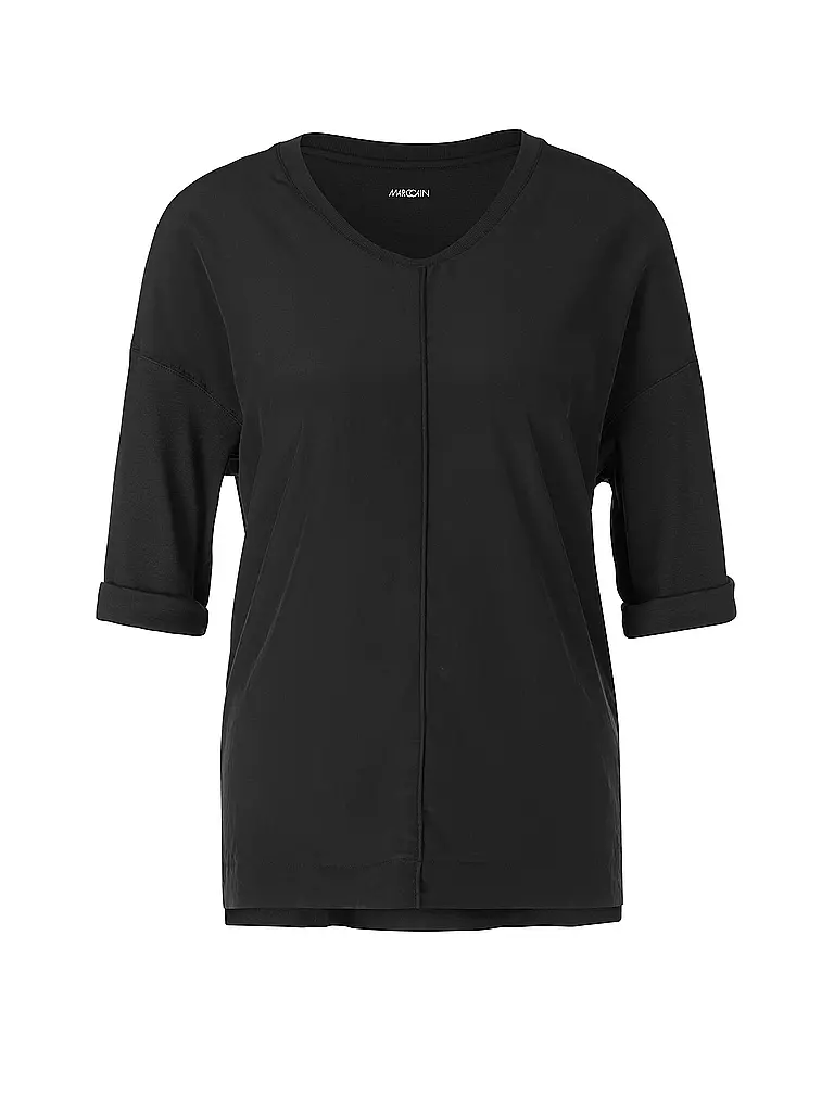 MARC CAIN Blusenshirt schwarz