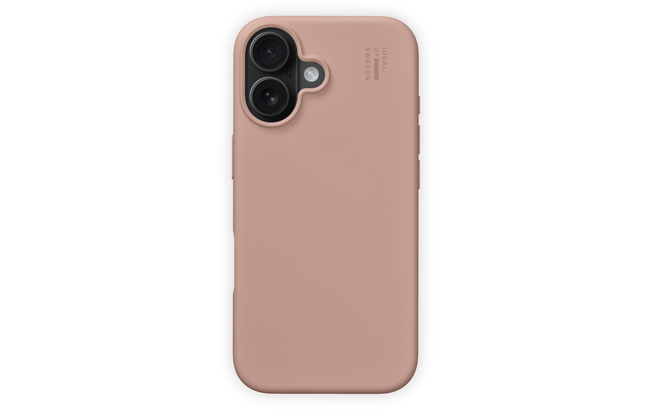 Back Cover Silicone iPhone 16 Blush PinkBackcover für das Apple iPhone 16