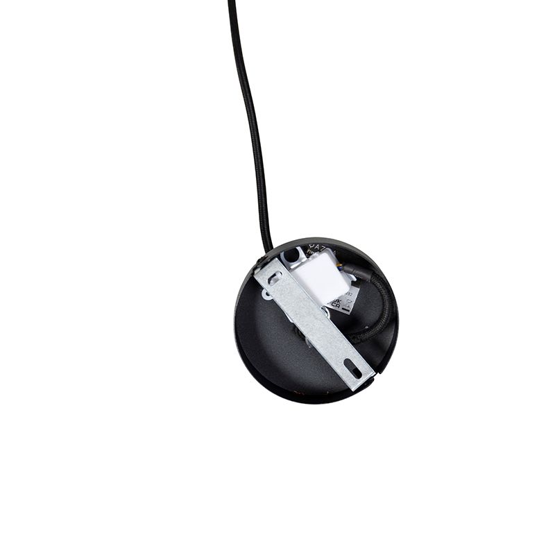 Industriële hanglamp zwart met rek 4-lichts GU10 - Cage Rack